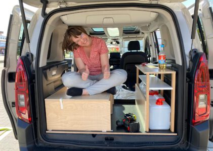 Der erste Ausbau zum TinyCamper